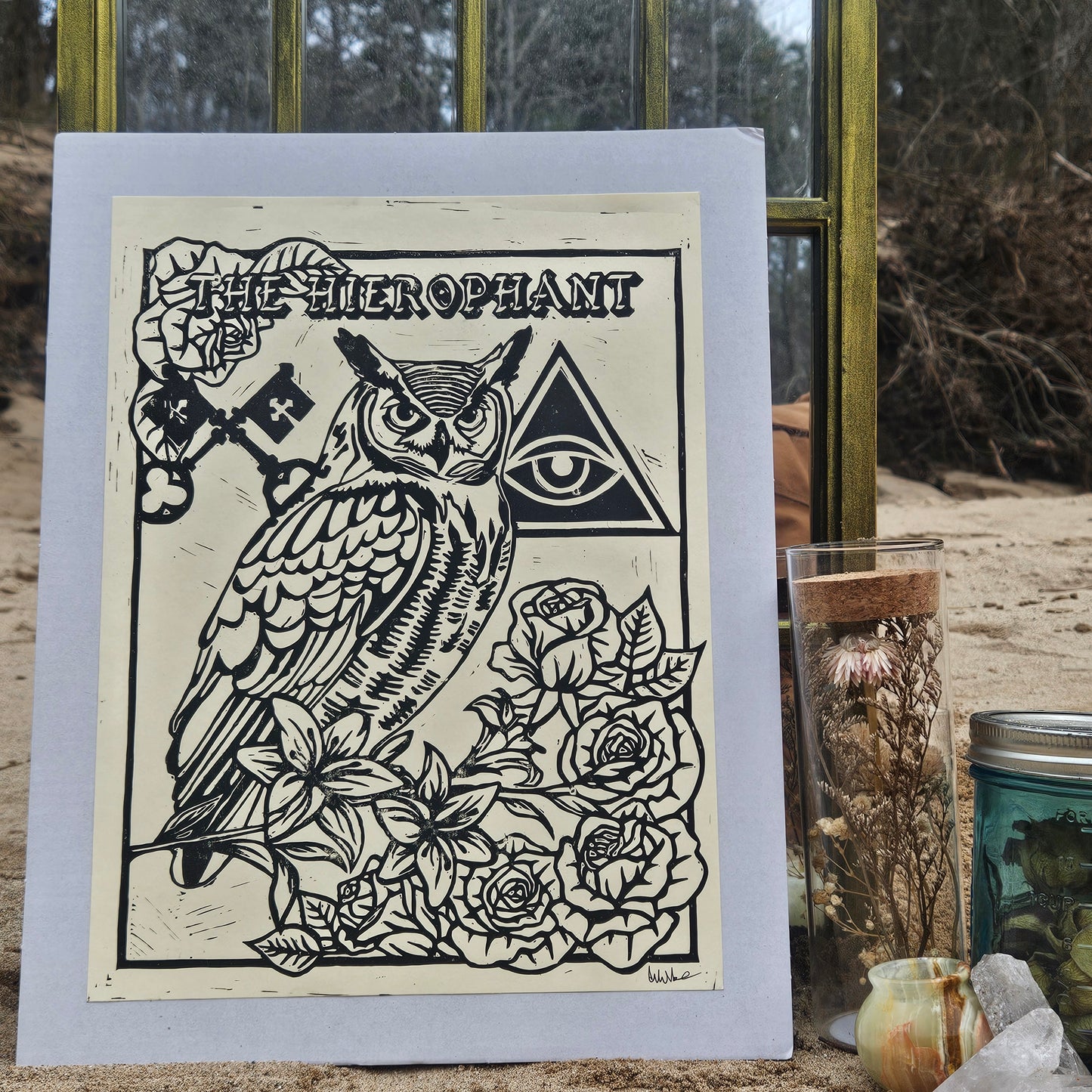 TAROT PRINT- The Hierophant