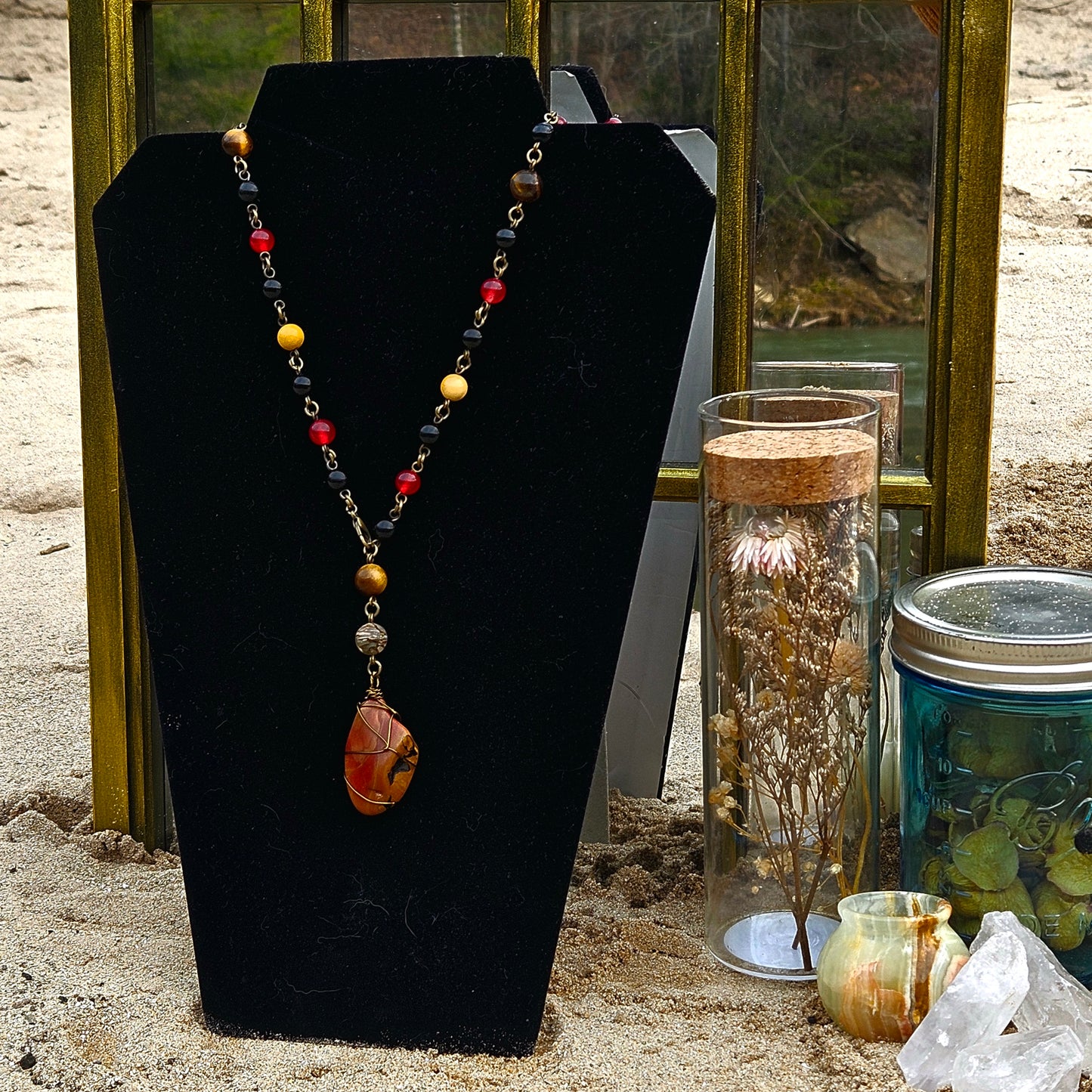 "Ashmedai" Meditation Pendulum Necklace