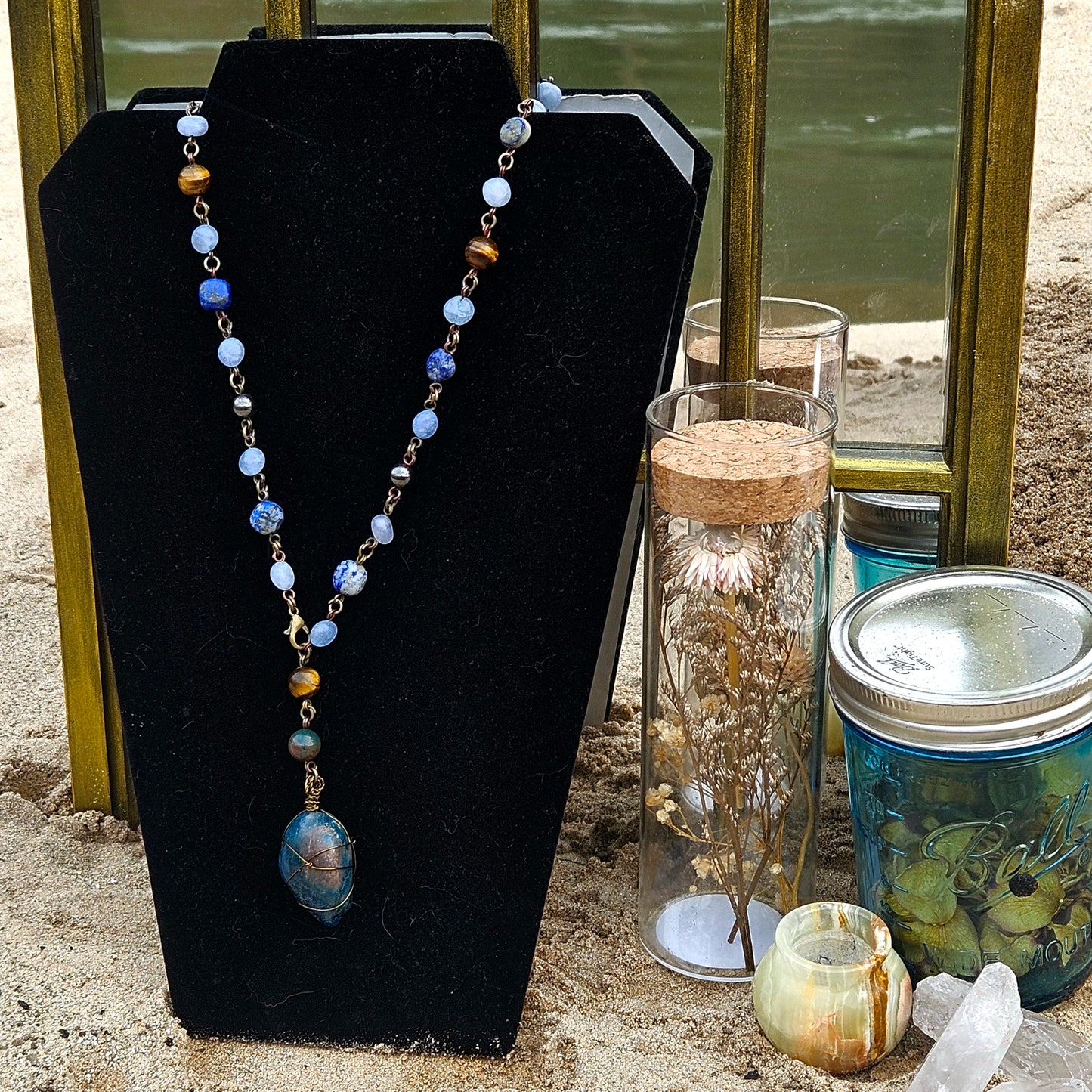 "Darya" Meditation Pendulum Necklace