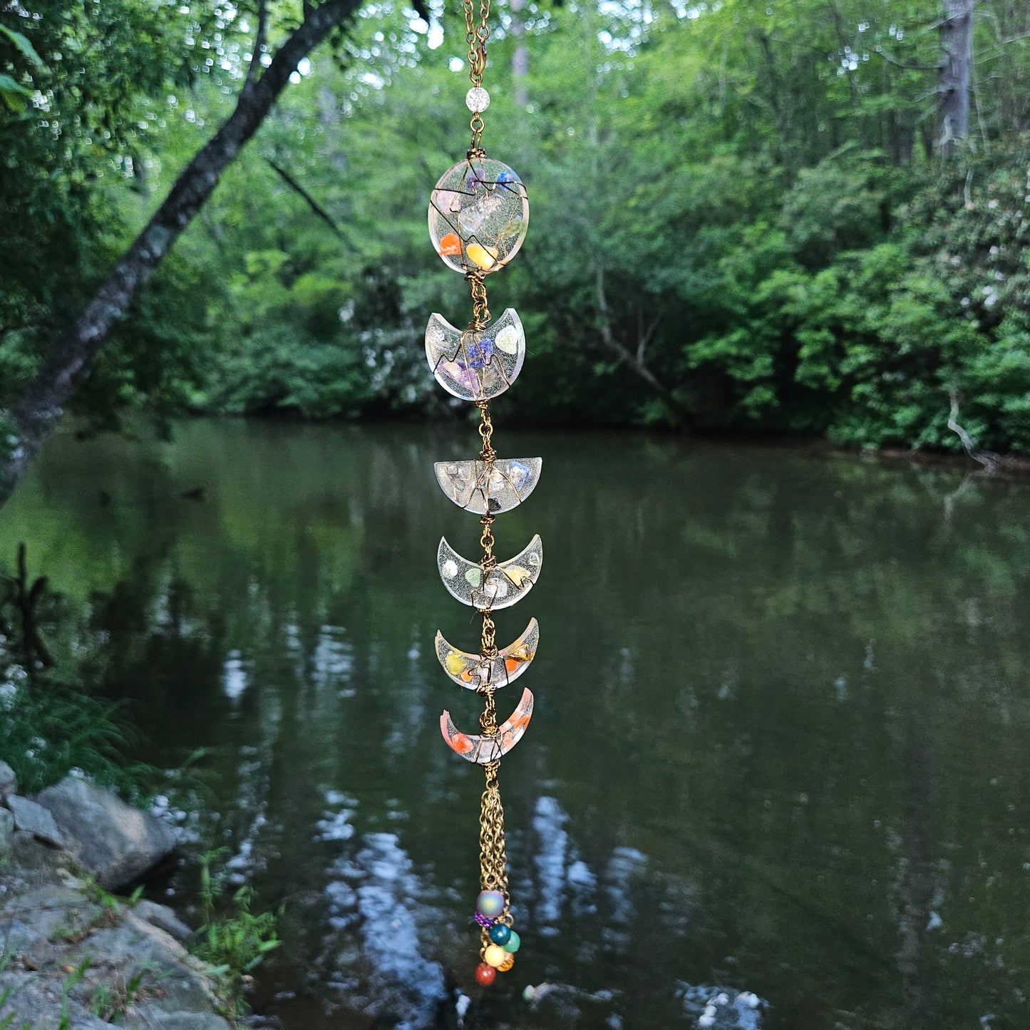 Moon Phase Suncatcher