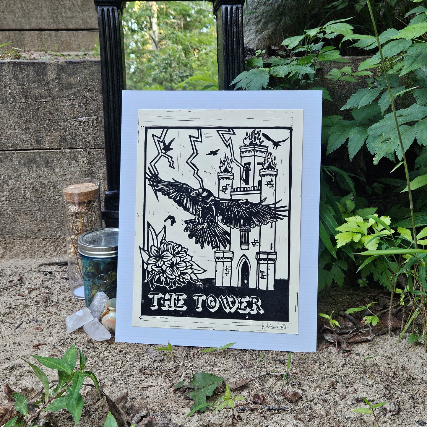 TAROT PRINT- The Tower