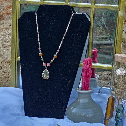 Celtic Knot Print Pendant Necklaces