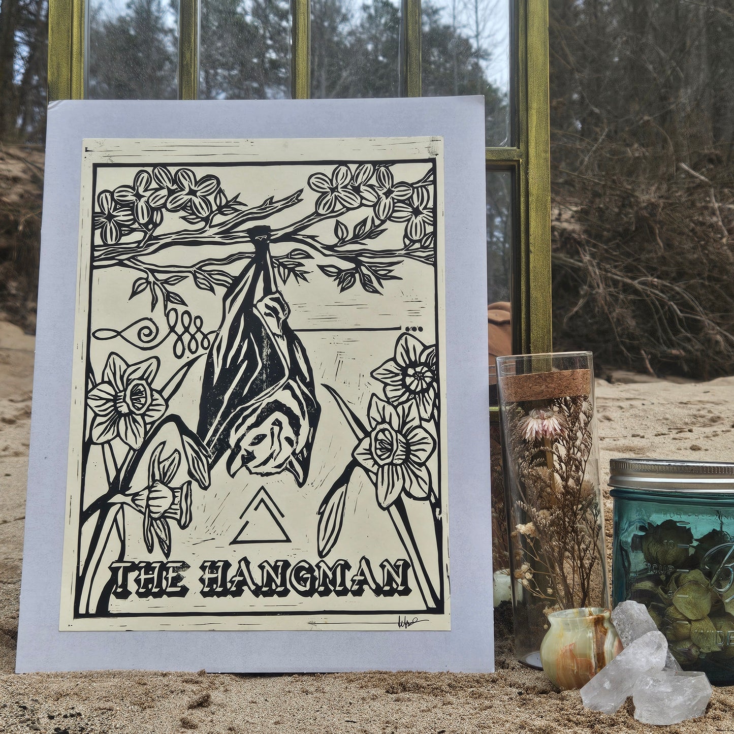 TAROT PRINT- The Hangman