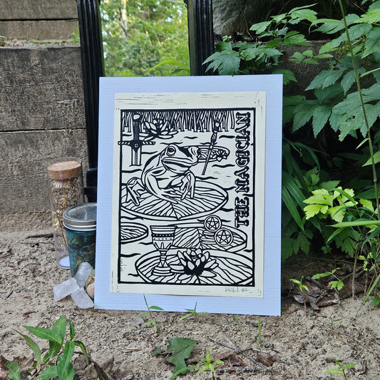 TAROT PRINT- The Magician