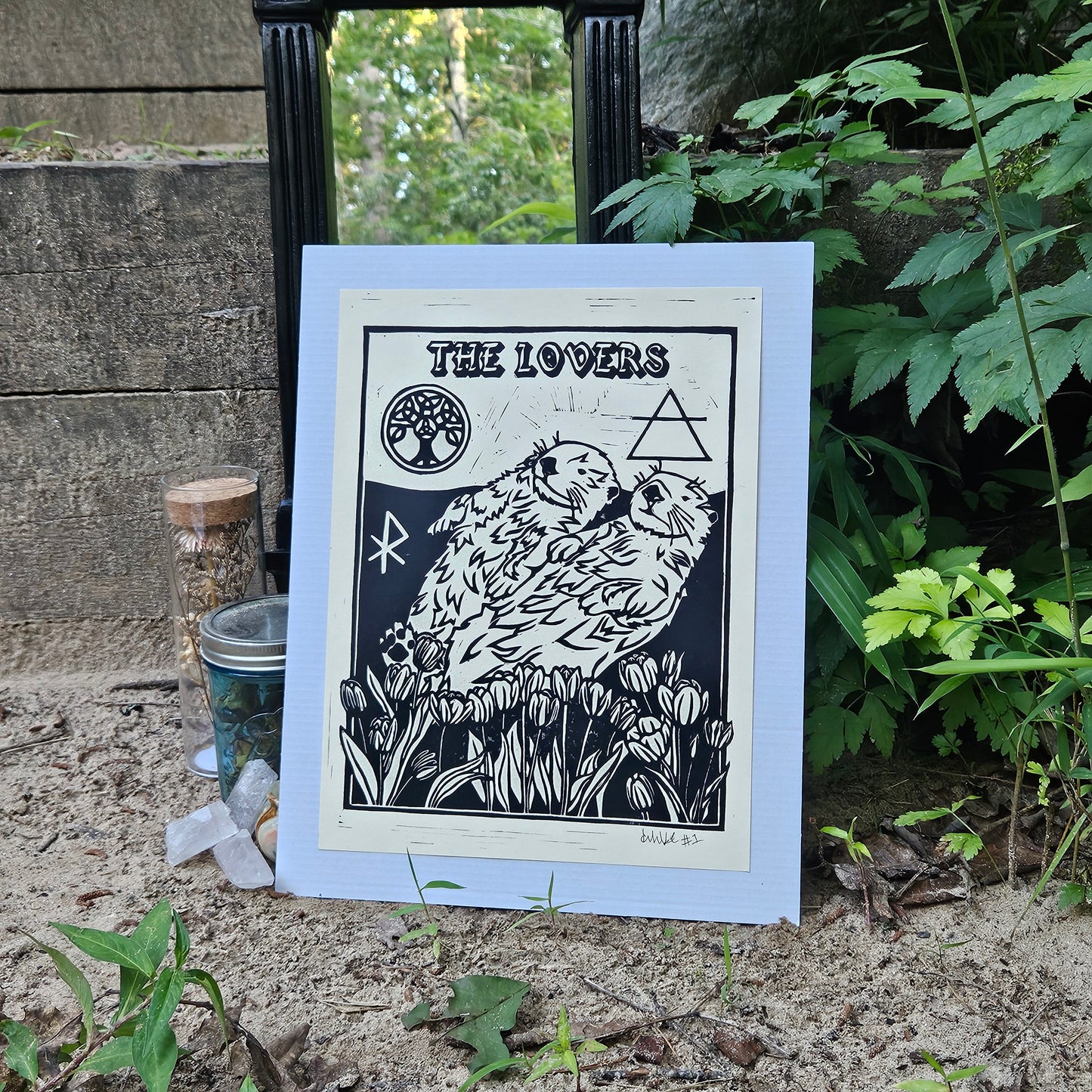 TAROT PRINT - The Lovers