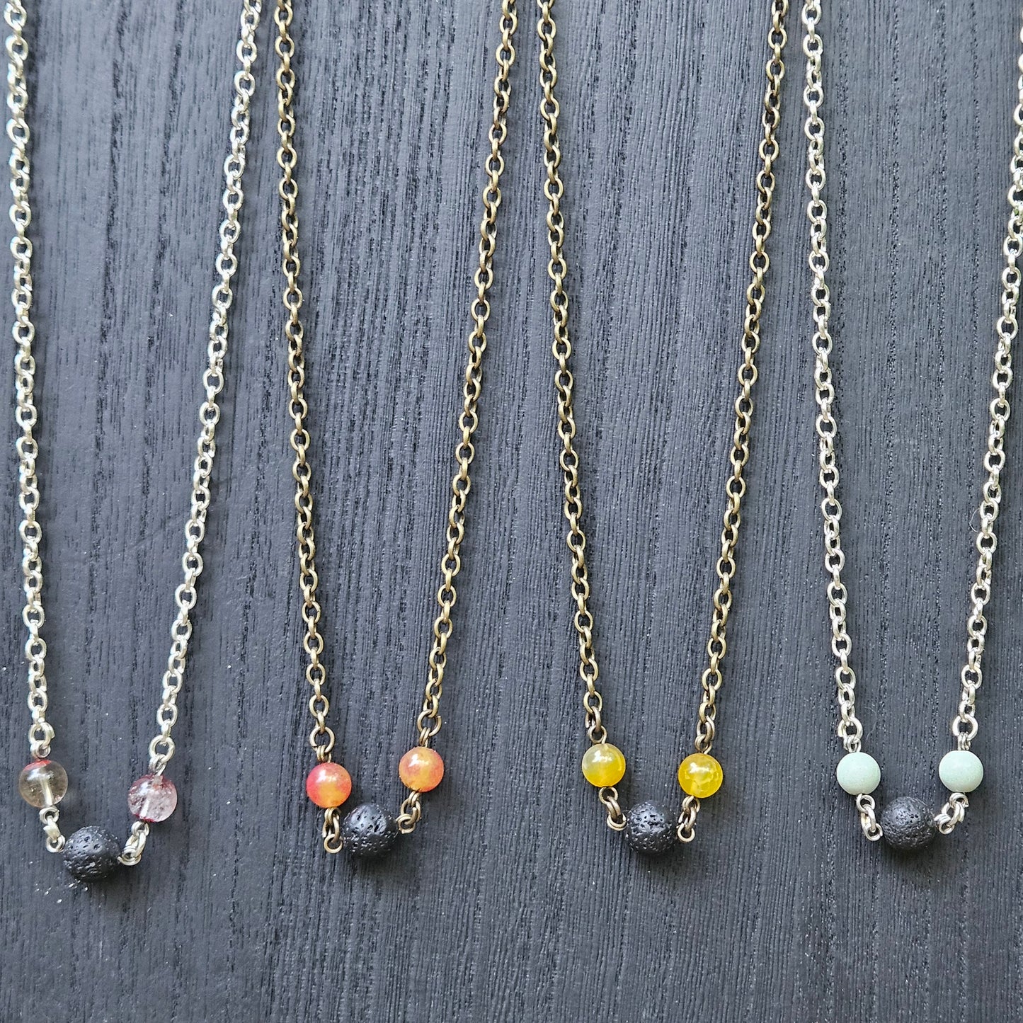 Lava Stone Diffuser Necklaces