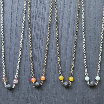 Lava Stone Diffuser Necklaces