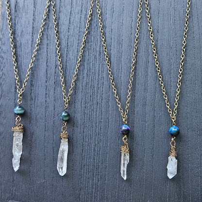 Captured Aurora Necklaces