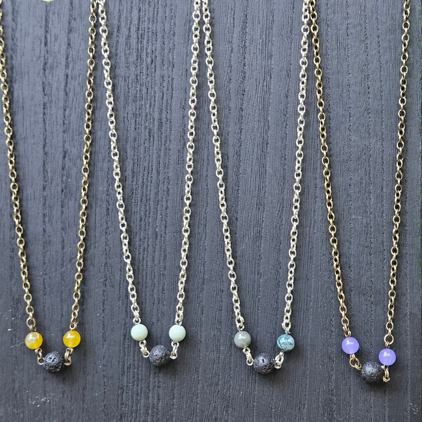 Lava Stone Diffuser Necklaces