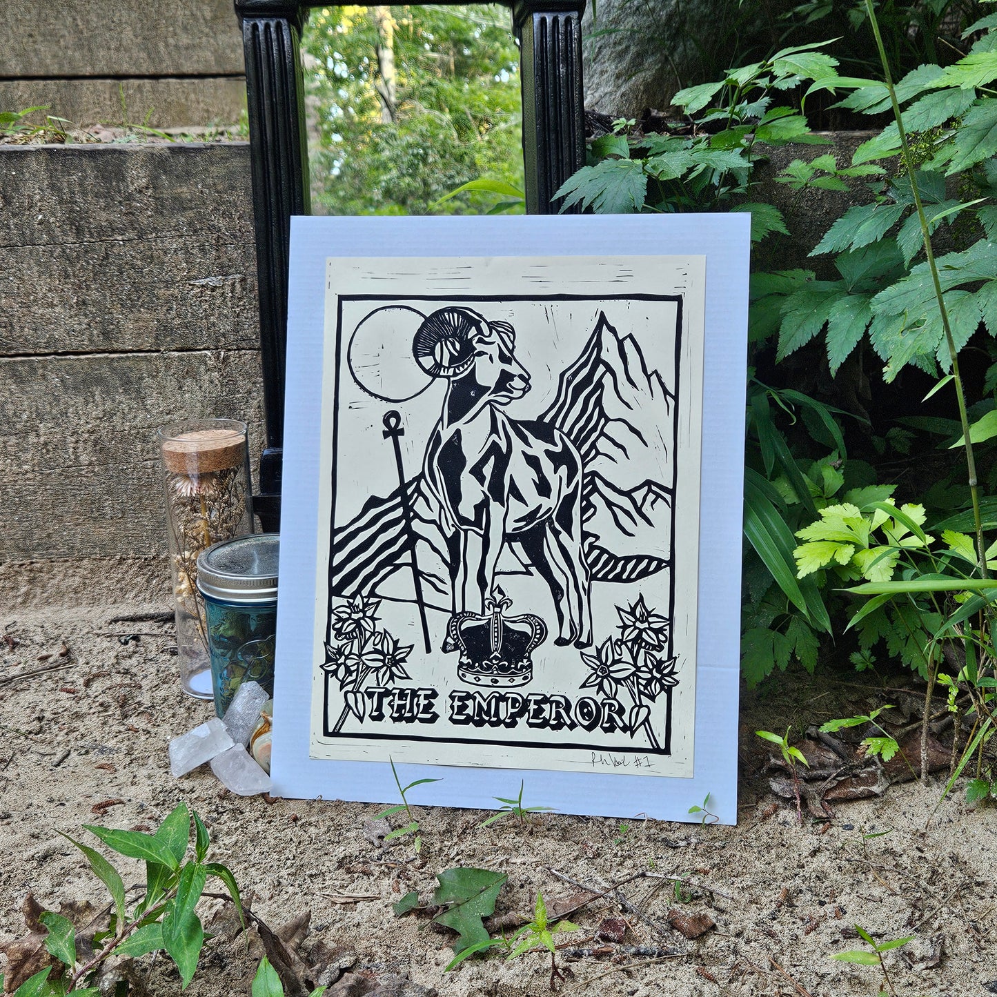 TAROT PRINT- The Emperor