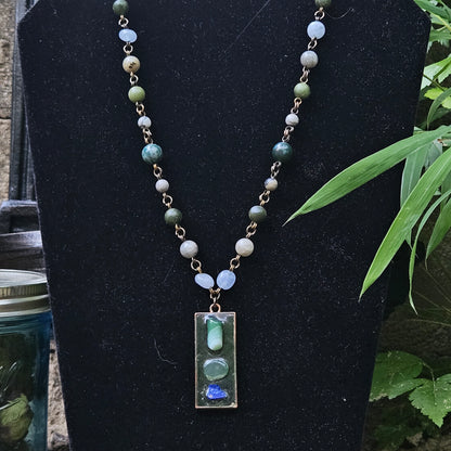 Resin Pendant Necklaces